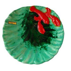 Vintage Lobster Dish Decorative Souvenir Plate from Magnetic Hill New Brunswick